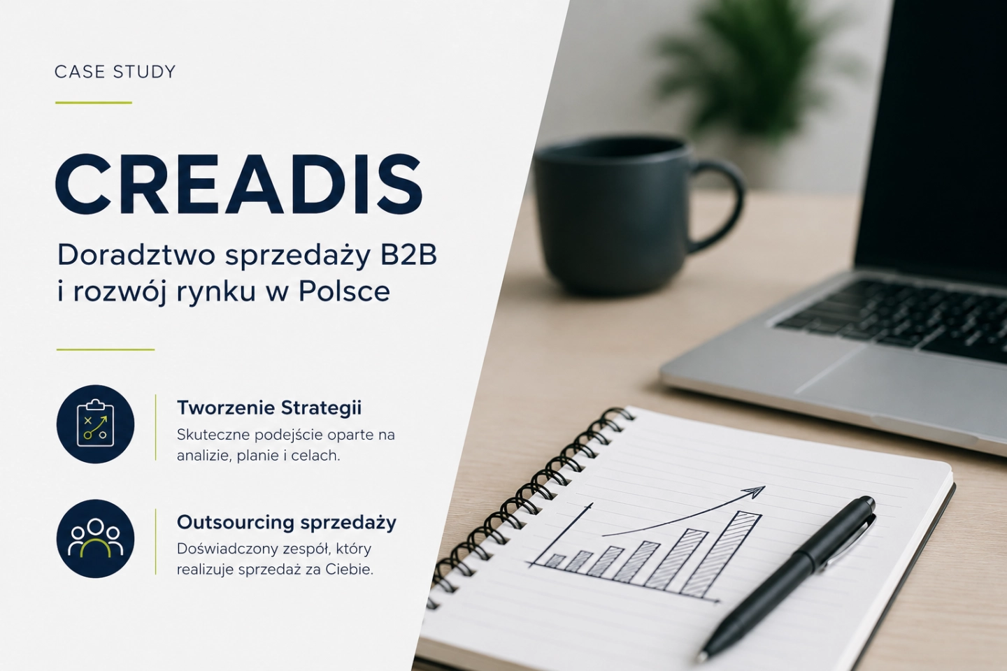 Doradztwo sprzedaży B2B i rozwój biznesu – wsparcie CREADIS w budowie rynku Plant Engineering w Polsce