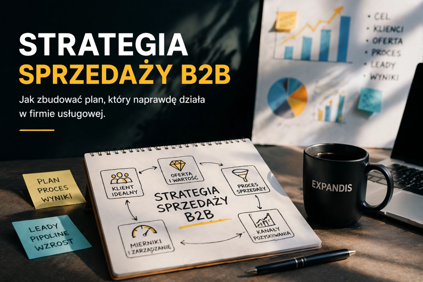 Jak zbudować strategię sprzedaży B2B w firmie usługowej