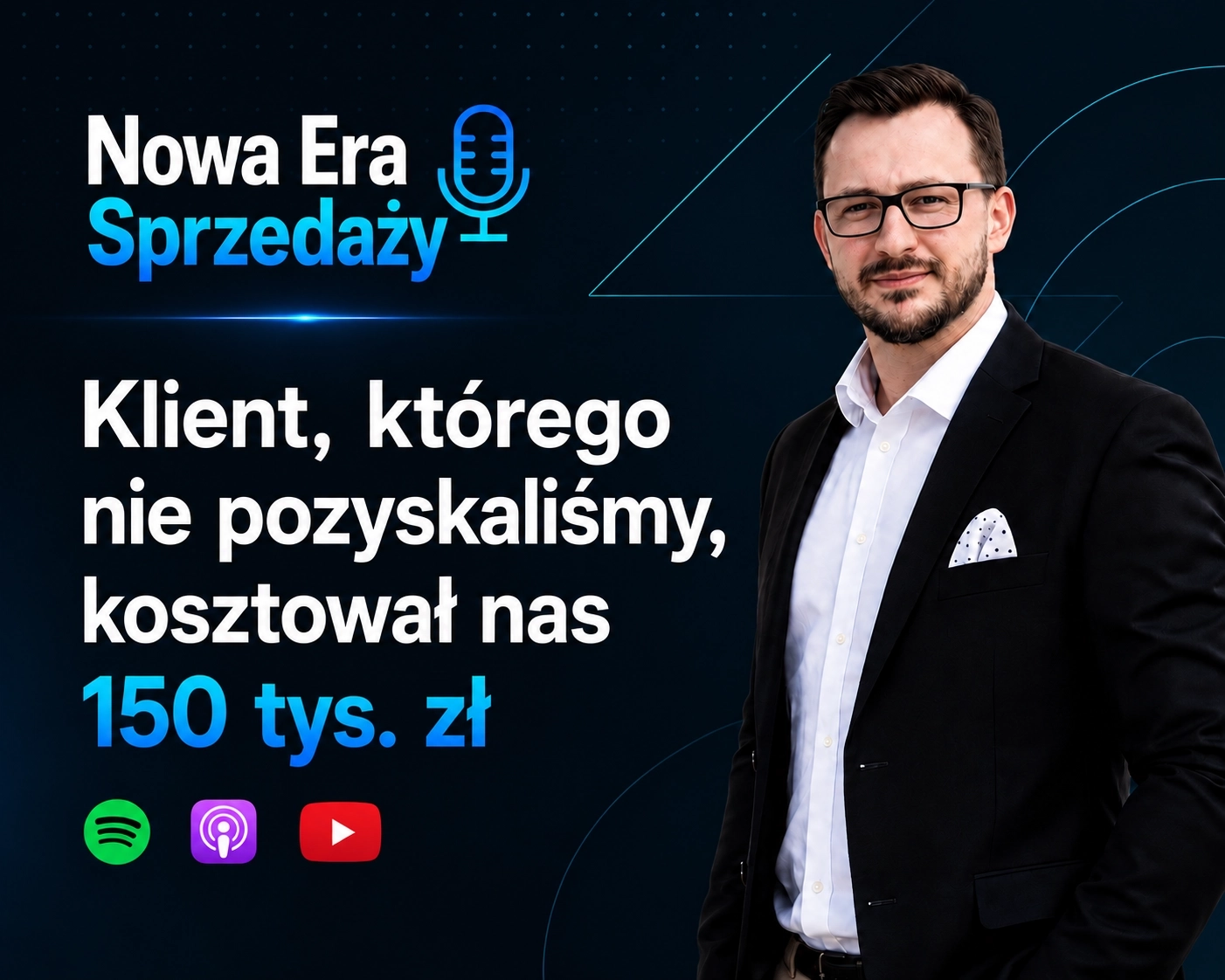 Koszt niepozyskania klienta B2B. Podcast o sprzedaży B2B, kwalifikacji leadów i przegranych szansach sprzedażowych