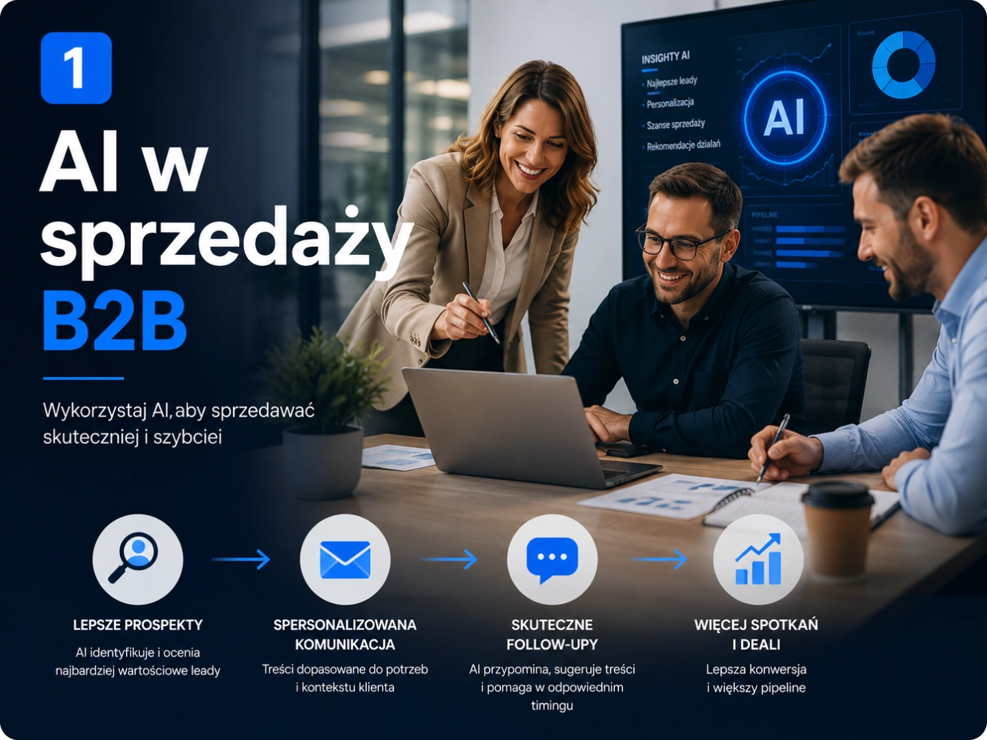 AI w sprzedaży B2B - praktyczne szkolenie dla handlowców i działów sprzedaży
